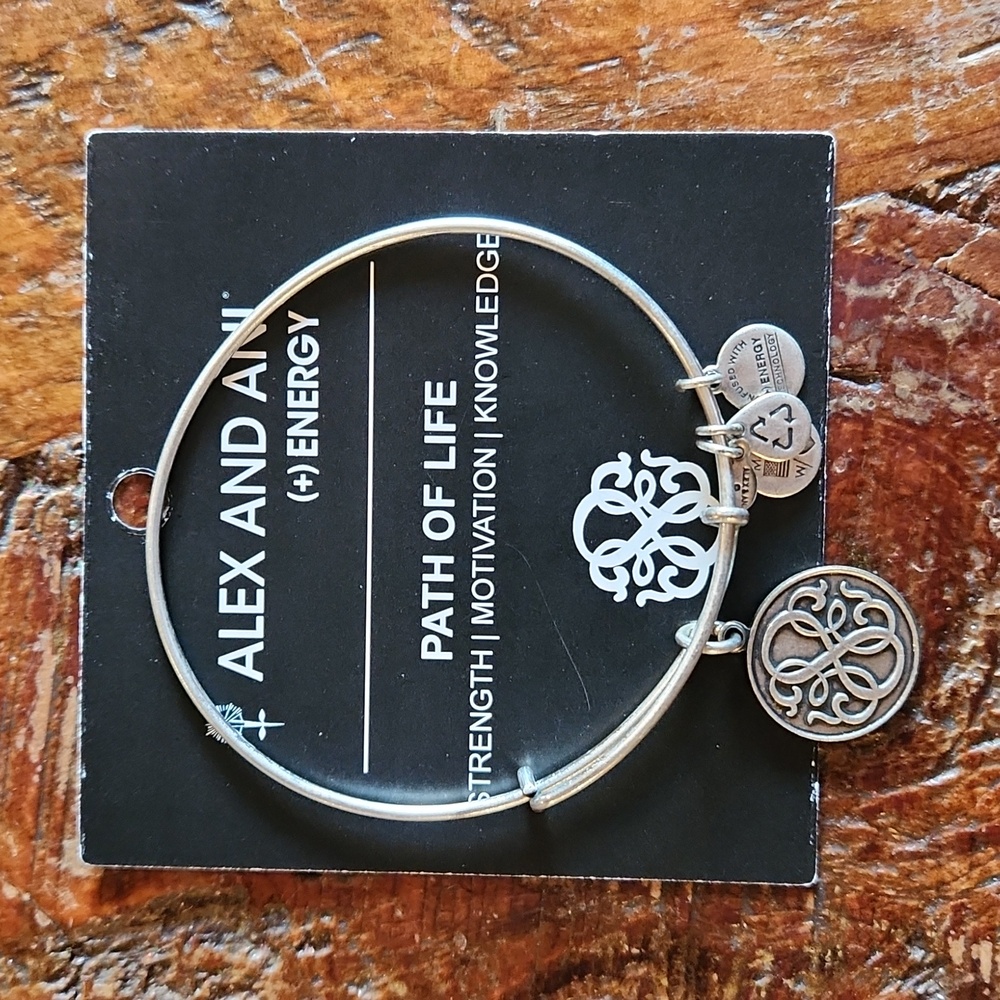 Alex And Ani Bangle Path Of Life Bracelet Silver